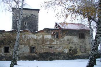 Lošany tvrz - aktuální stav (© Pavel Jarý,  10.11.2007)