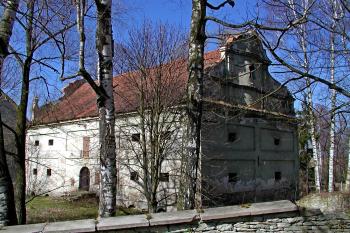 sýpka od jihovýchodu (© Pavel Zany Komárek, 30. 3. 2002)