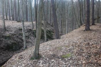 druhý příkop (© Luděk Vláčil 01/2016)