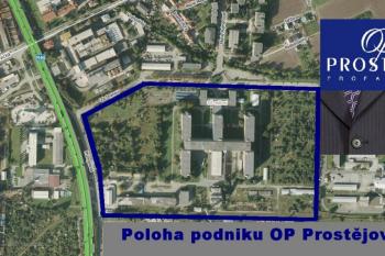 Znázornění podniku OP Prostějov na Mapy.cz (© Mapy.cz 2014)