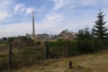 OP Prostějov - 28.6.2014 odpoledne po odstřelu (© Ivo Rozehnal, 06/2014)