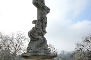 replika sousoší Ukřížování (© Pavel Vítek 03/2014)