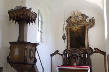 Pohled do kněžiště (© Johannes Cladis, 06/2014)