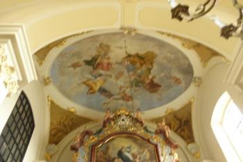Malba na stropě presbytáře od J.P.Molitora (© doxa , 01/2012)