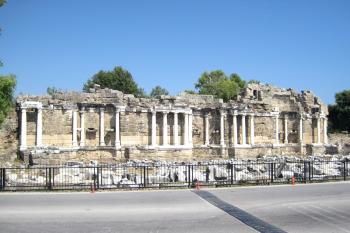 Nymphaeum v tureckém Side ( © Pavel Vítek 07/2019)