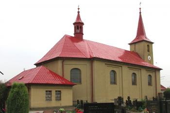Kostel sv. Jana Křtitele v Prosenicích ( © Pavel Vítek 09/2014)