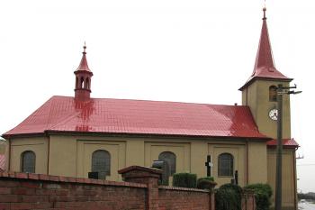 Kostel sv. Jana Křtitele v Prosenicích ( © Pavel Vítek 09/2014)