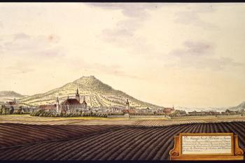 Most na obr. I.A.Venuta z roku 1810 (© Ing. Karel Kubín, 09/2017)