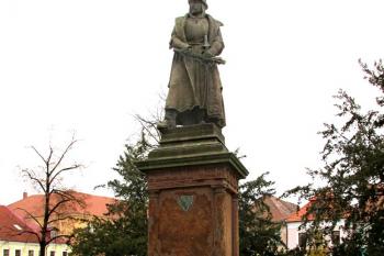 Pomník Jana Žižky z Trocnova v Čáslavi (© Pavel Vítek 11/2014)