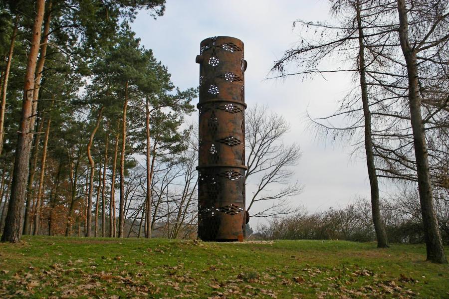 rozhledna v botanické zahradě