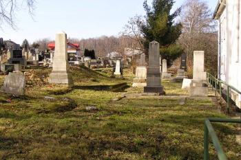 plocha židovské části hřbitova ( © Jan P. Štěpánek 2008)