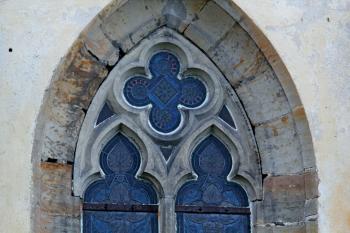 kružbové okno presbytáře (© Pavel Zany Komárek, 19. 5. 2011)