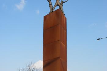 Pomník Operaci Anthropoid (© Jiří Špaček, 02/2015)