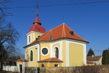 Kostel Povýšení sv. Kříže ve Zdibech ( © Pavel Vítek 02/2015)