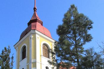 Kostel Povýšení sv. Kříže ve Zdibech ( © Pavel Vítek 02/2015)