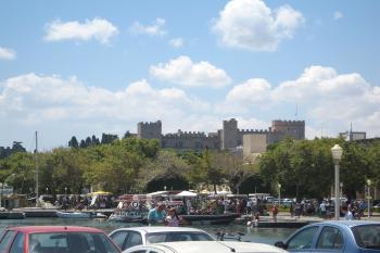 Palác velmistrů na řeckém ostrově Rhodos ( © Pavel Vítek 07/2018)
