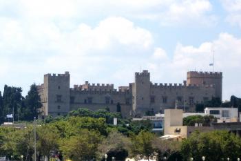 Palác velmistrů na řeckém ostrově Rhodos ( © Pavel Vítek 07/2018)