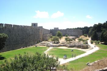 Palác velmistrů na řeckém ostrově Rhodos ( © Pavel Vítek 07/2018)