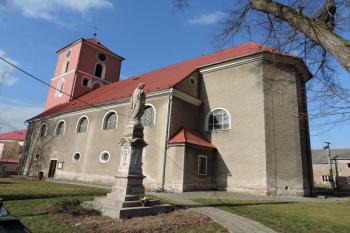 kostel od severovýchodu ( © Jan P. Štěpánek 03/2015)