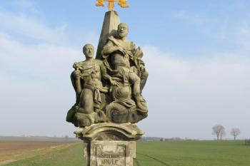 Sousoší sv. Jana a Pavla u Hospozína ( © Pavel Vítek 03/2015)