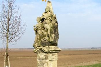 Sousoší sv. Jana a Pavla u Hospozína ( © Pavel Vítek 03/2015)