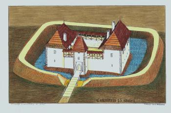 Cuknštejn v 15. století (© jan heřman, 01/2013)