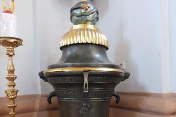 Pozdně gotická cínová křtitelnice (1507) (© Johannes Cladis, 05/2016)