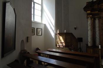 zámecká kaple sv. Jana Křtitele - interiér (© Jaroslav Špiroch  07/2024)