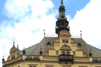 Společenský dům, původně Okresní dům ve Slasném ( © Pavel Vítek 03/2015)