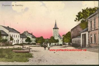 kaple na staré pohlednici (zdroj: www.pohledniceolomouc.cz/)