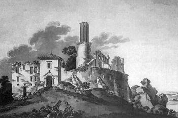 pohled od severu (litografie) ( © Zygmunt Vogel, 1792)