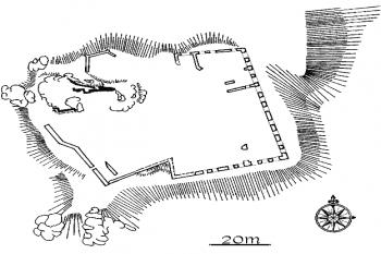 půdorys ( © L. Kajzer, S. Kołodziejski, J. Salm: 