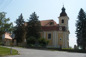 Kostel v Hořelici (© Jiří Špaček, 06/2015)