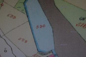 Mlýn na mapě z r. 1834  s dnes již zaniklým rybníkem a náhonem. (Císařský povinný otisk. archivnimapy.cuzk.cz, 1834.)