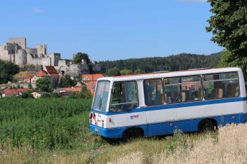 Autobus Ikarus - provozní exponát Výtopny Zdice (© Radim Říha, 08/2015)