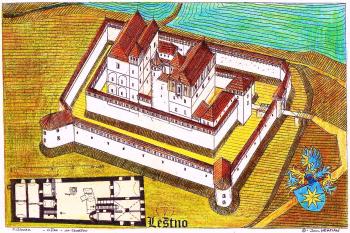 Hrad Líšno po roce 1500 (© jan heřman, 05/2014)