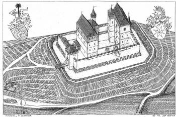 Líšno před rokem 1467 (© jan heřman, 05/2014)