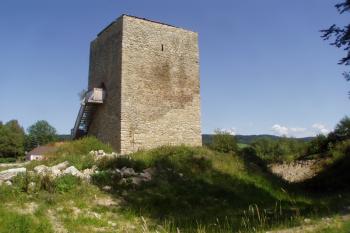 Tvrz s vodním příkopem (© Lukáš Pechánek, 08/2012)