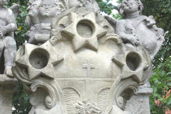 Socha sv. Jana Nepomuckého v Dobříši ( © Pavel Vítek 07/2015)