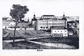 Kácov v 19. století (© jan heřman, 02/2012)