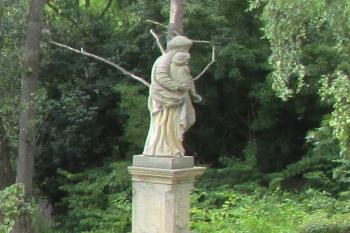 Socha sv. Josefa s Ježíškem (© Pavel Vítek 7/2015)