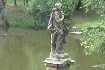 Socha sv. Jana Evangelisty (© Pavel Vítek 7/2015)