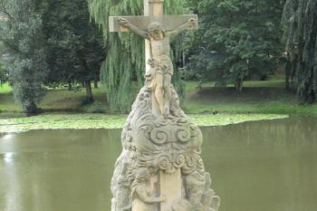 Socha Ježíše na kříži (© Pavel Vítek 7/2015)