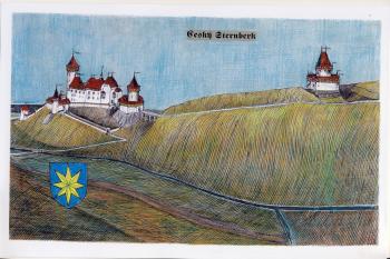 rekonstrukce hradu pro roky 1479 -1520 (© jan heřman, 02/2012)