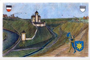 Obléhání hradu v roce 1467 (© jan heřman, 02/2012)
