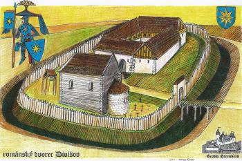 Kolébka pánů ze Šternberka-dvorec Divišov (© jan heřman, 02/2012)