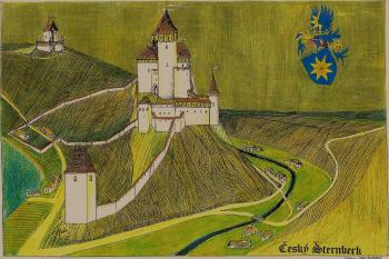 Hrad od severu- 1500 (© jan heřman, 03/2012)