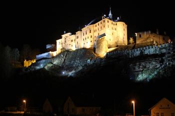 Noční Český Šternberk (© Jan Pospisil, 01/2013)