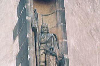 Detail kostela (2003 ©Josef Žajdlík)