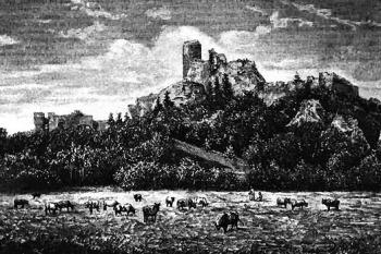 pohled od jihu ( © anonym, 1876)